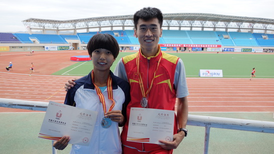 伟德官网荣获第十三届全国大学生田径锦标赛团体总分第八名