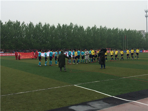 伟德官网荣获2013-2014“特步”中国大学生足球联赛北区决赛第七名